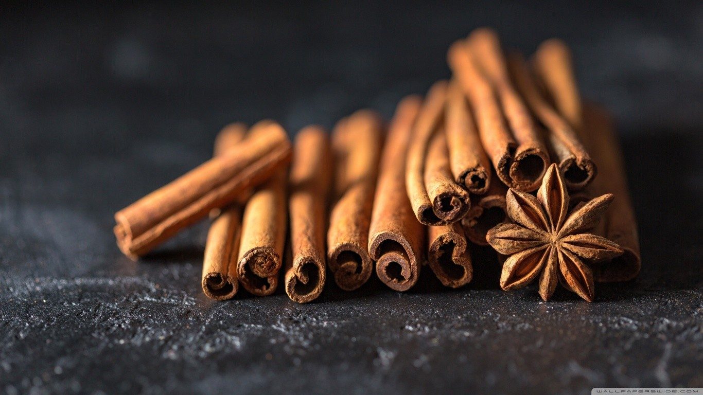 Vietnamese cassia sticks and star anise